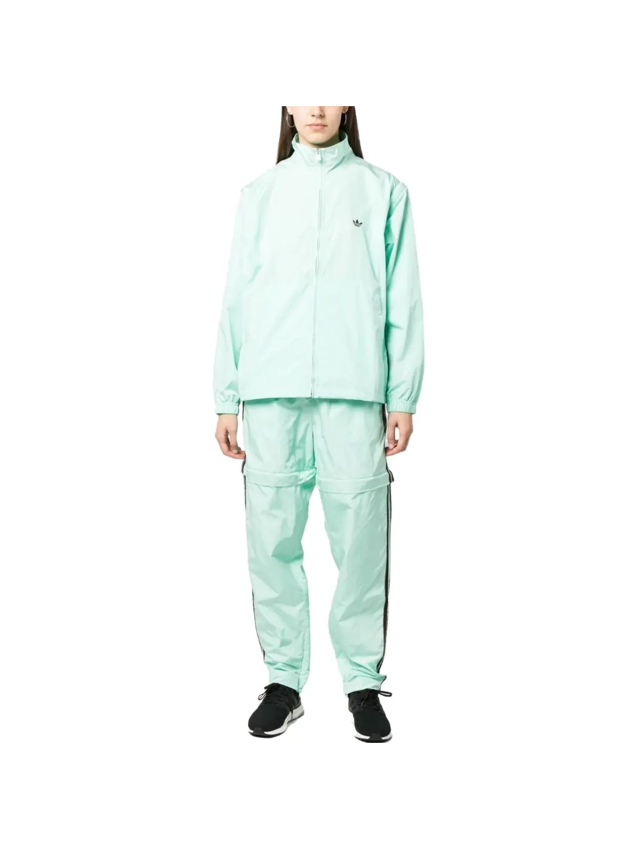 Куртка-анорак Adidas Originals X Wales Bonner из нейлона — изображение 3 из 5, зеленый