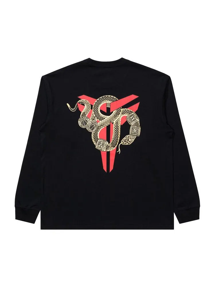Футболка Nike x Kobe Year Of Mamba Max90 Long-Sleeve T-Shirt — изображение 2 из 2, черный