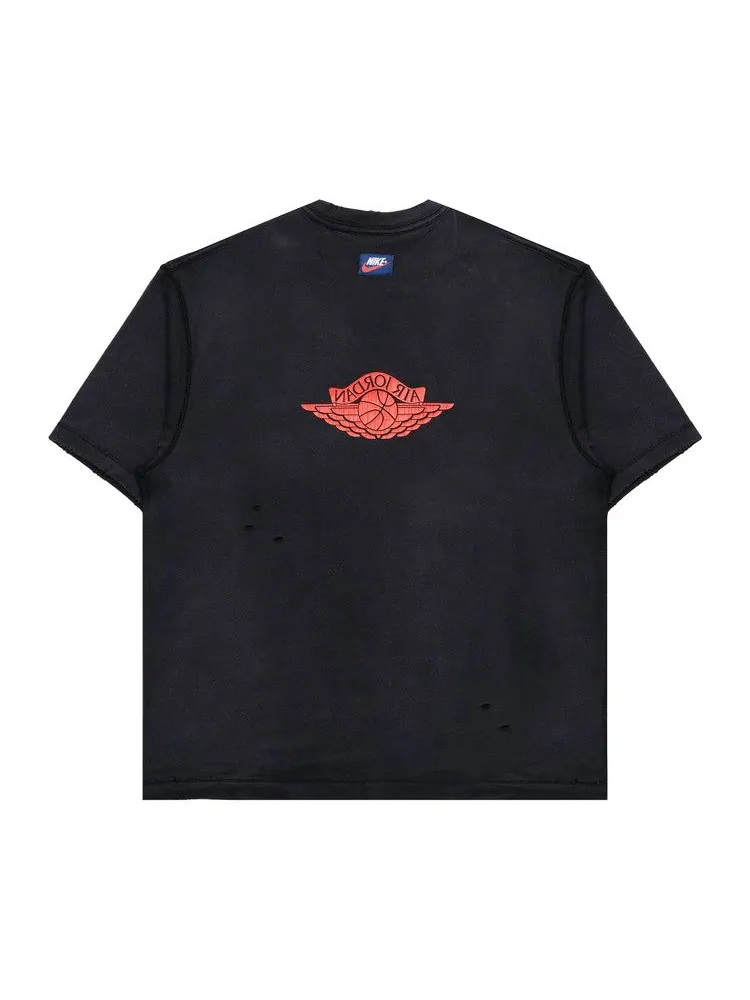 Футболка Air Jordan Rare Air Tee — изображение 2 из 2, черный красный