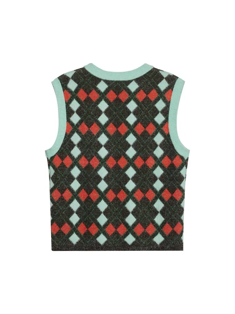Жилет Adidas adidas x Wales Bonner Knit Vest — изображение 2 из 2, мульти