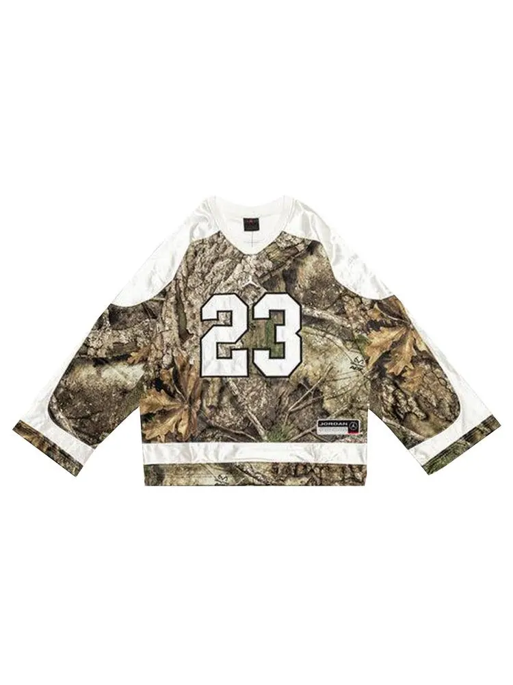 Джерси Air Jordan Brooklyn Realtree Hockey Jersey — изображение 1 из 1, оливковый