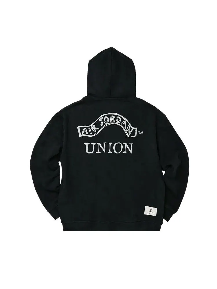 Худи Air Jordan x UNION LA Fleece Hoodie — изображение 2 из 2, черный