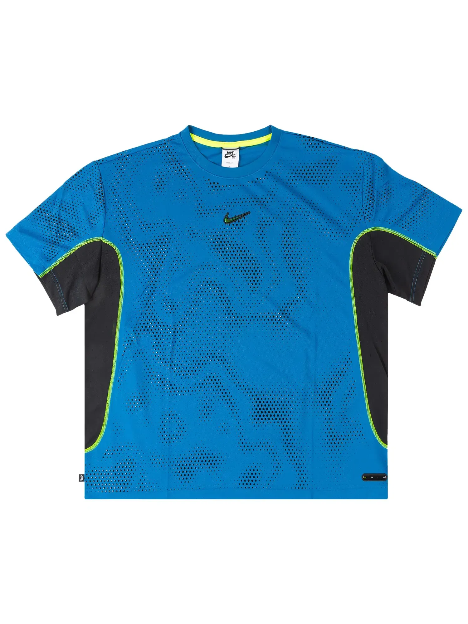 Футболка с коротким рукавом Nike — изображение 1 из 1, синий/черный