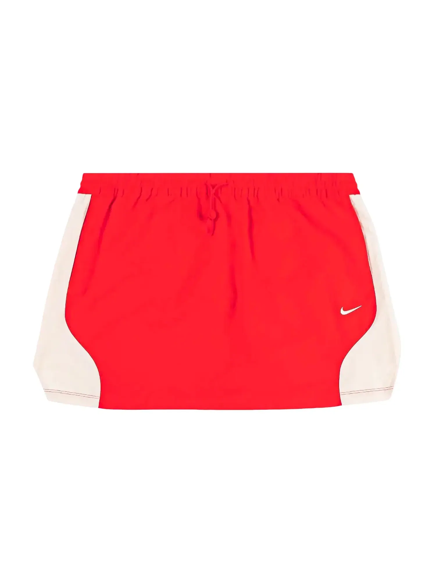 Мини-юбка Nike NSW со средней посадкой — изображение 1 из 1, багряный/мел