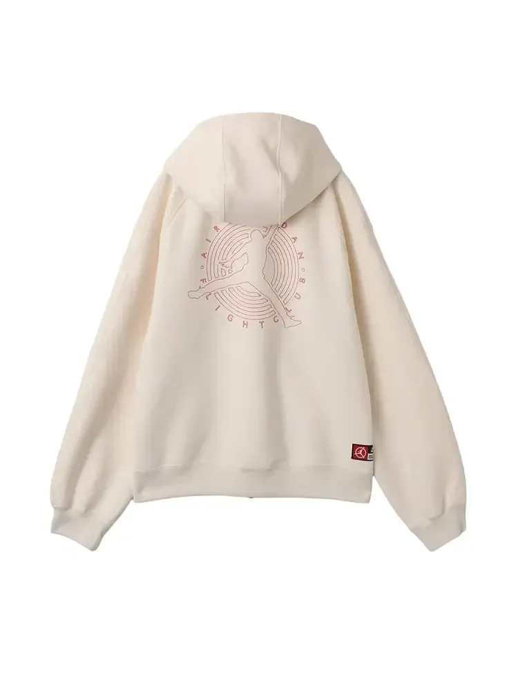 Air Jordan Flight Club Fleece 'Pale Ivory' — изображение 2 из 3, белый