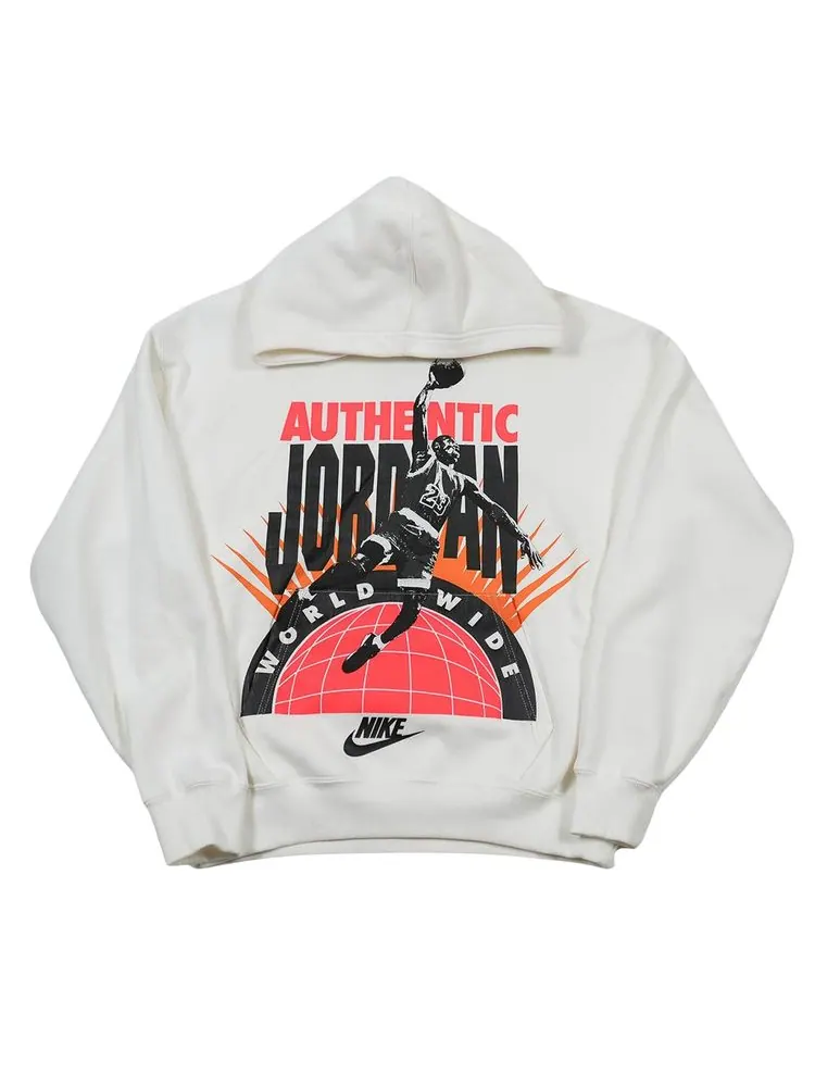 Оригинальная толстовка Air Jordan с графическим принтом — изображение 1 из 1, белый