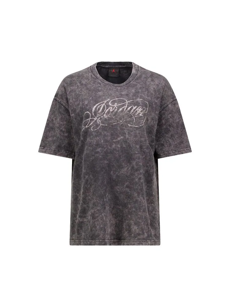Футболка Air Jordan Oversized Crystal T-Shirt — изображение 1 из 2, черный