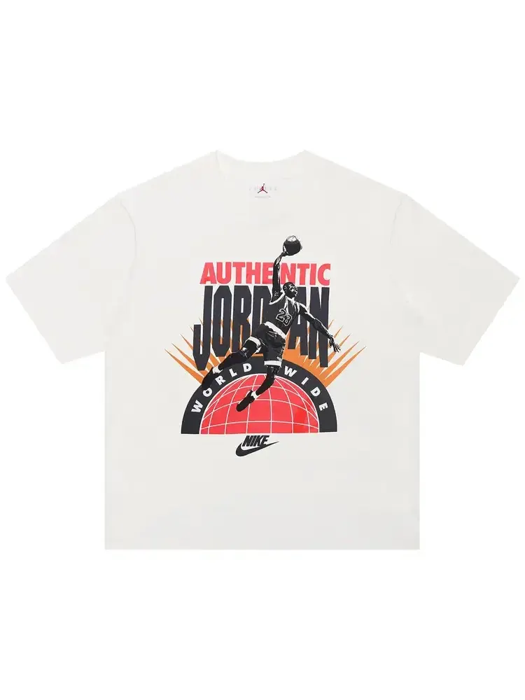 Футболка Air Jordan 'Sail/Infrared' — изображение 1 из 1, белый
