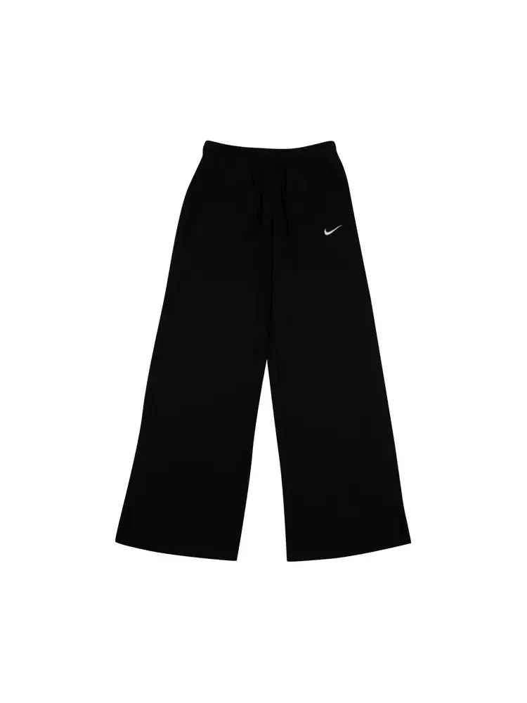 Спортивные брюки Nike NSW Phoenix Fleece Wide-Leg 'Black/Sail' — изображение 1 из 2, черный