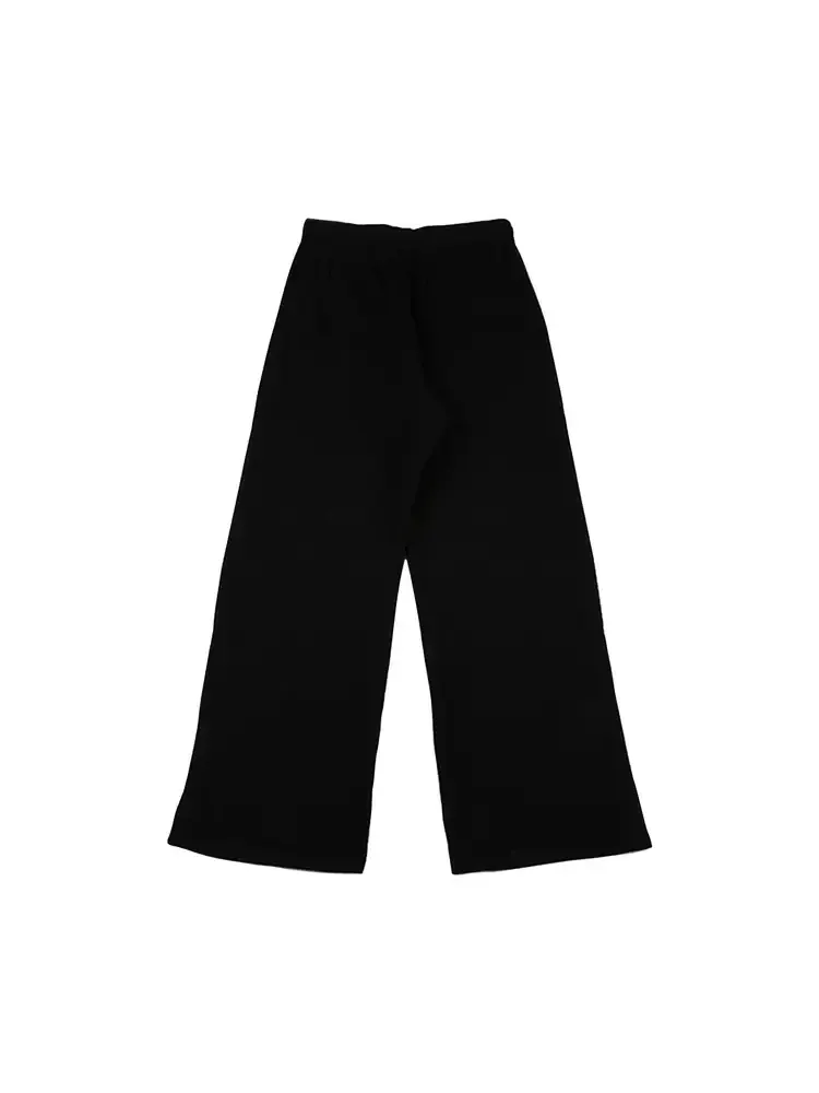 Спортивные брюки Nike NSW Phoenix Fleece Wide-Leg 'Black/Sail' — изображение 2 из 2, черный
