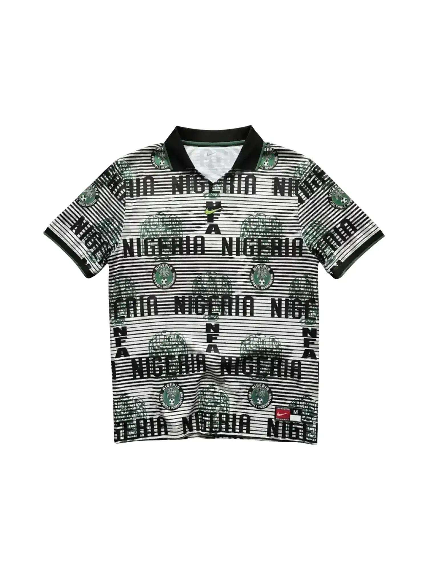 Футболка Nike Nigeria Energy — изображение 1 из 1, белый/черный