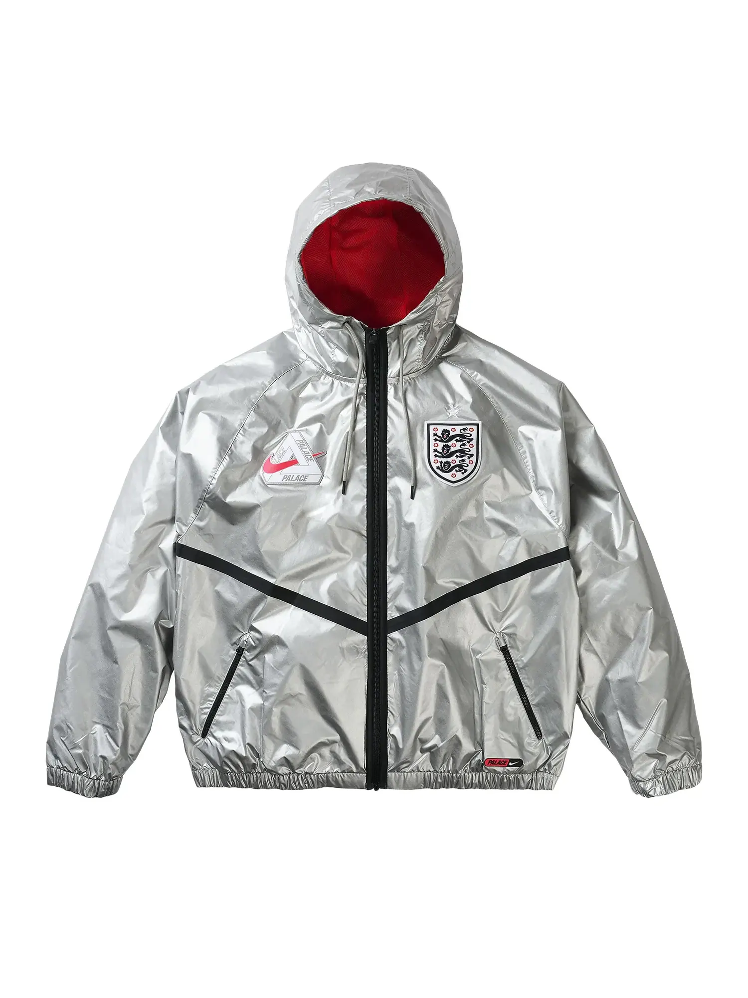 Куртка Palace x Nike England Dri-Fit Academy Anthem Jacket — изображение 1 из 2, серый/яркий/черный