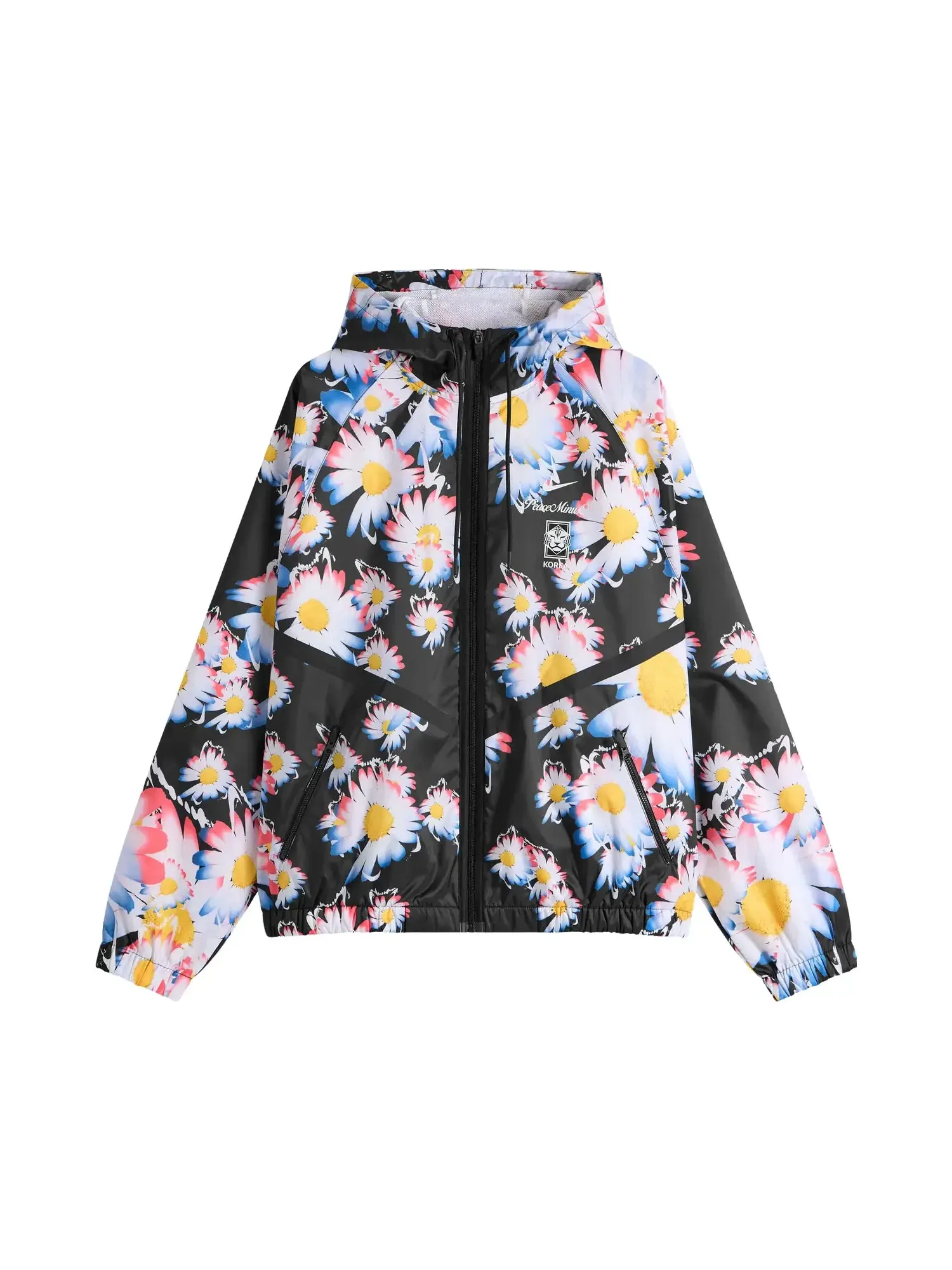 Куртка Nike South Korea x Peaceminusone Anthem Jacket — изображение 1 из 1, черный/белый