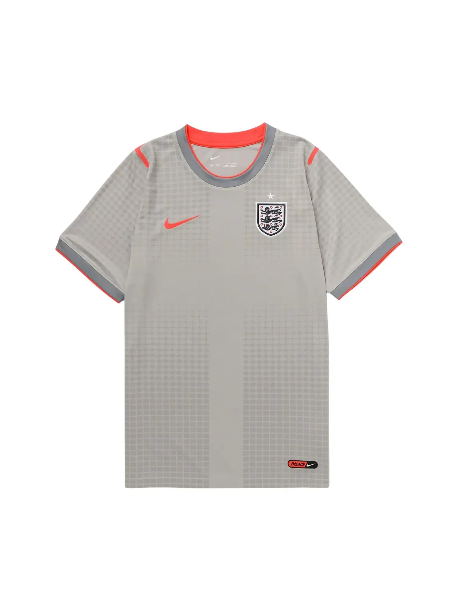Футболка с коротким рукавом Nike England x Palace Academy Pro — изображение 1 из 1, серый/яркий/яркий