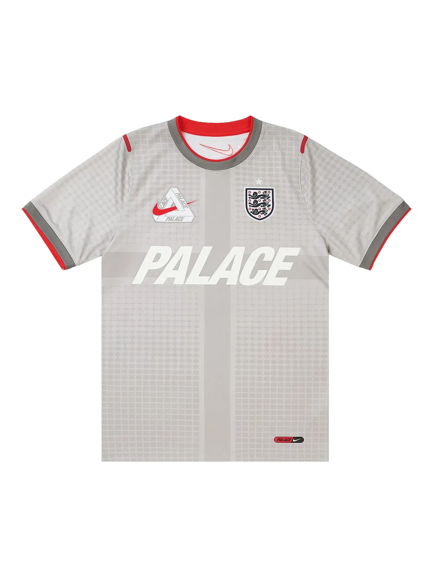 Футболка с коротким рукавом Palace x Nike England Dri-Fit Academy Pro — изображение 1 из 2, серый/яркий