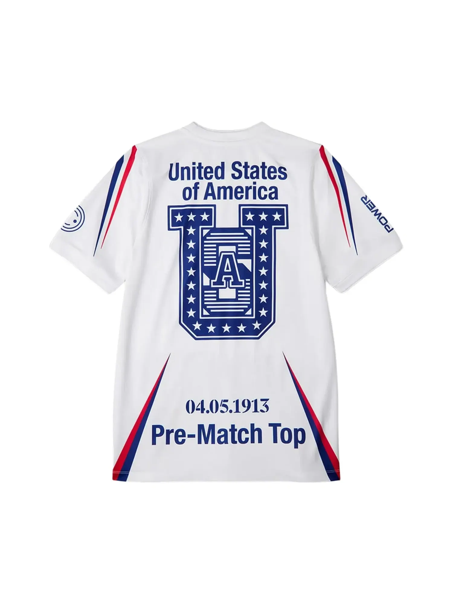 Футболка с коротким рукавом Nike USA x VAA Academy Pro — изображение 2 из 2, белый/глубокий синий