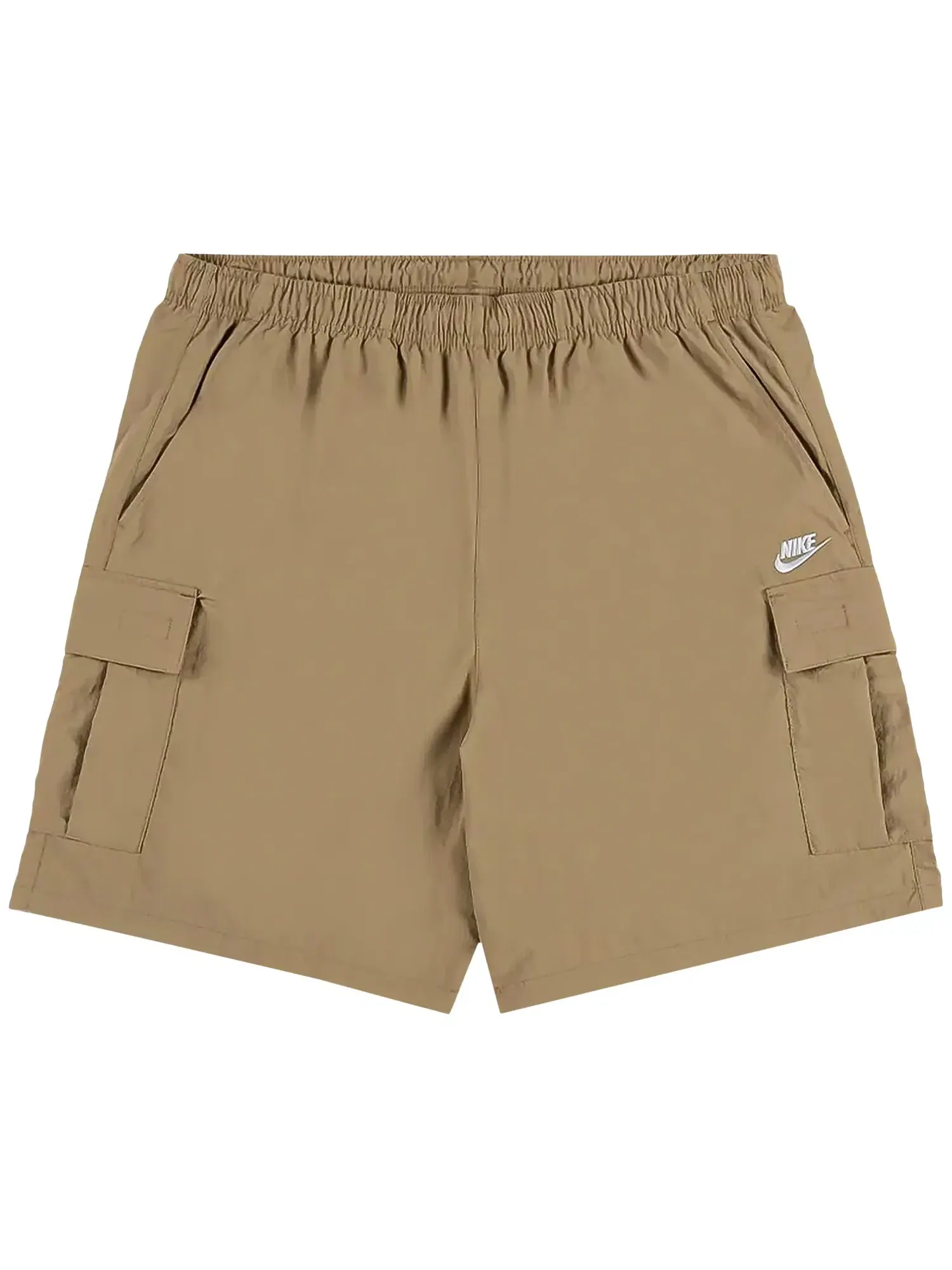 Шорты Nike NSW Club Utility Shorts — изображение 1 из 1, бежевый/белый