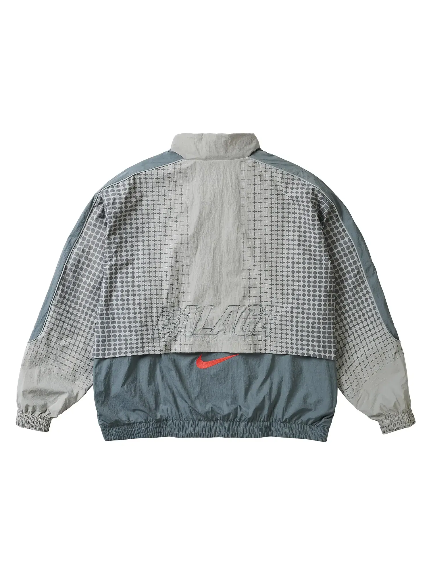 Спортивная куртка Palace x Nike England Solo Swoosh — изображение 2 из 2, серый/серый