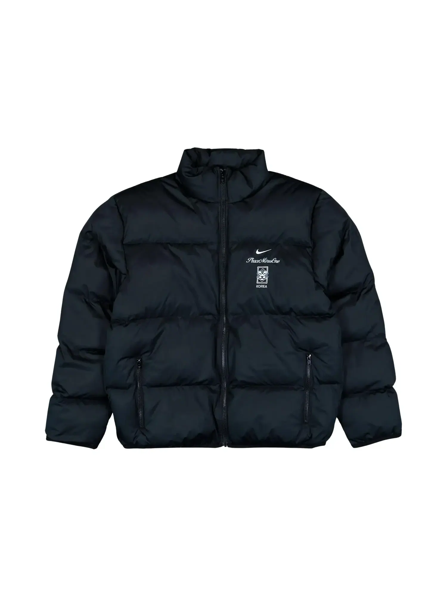 Пуховая куртка Nike South Korea x Peaceminusone — изображение 1 из 2, черный/белый