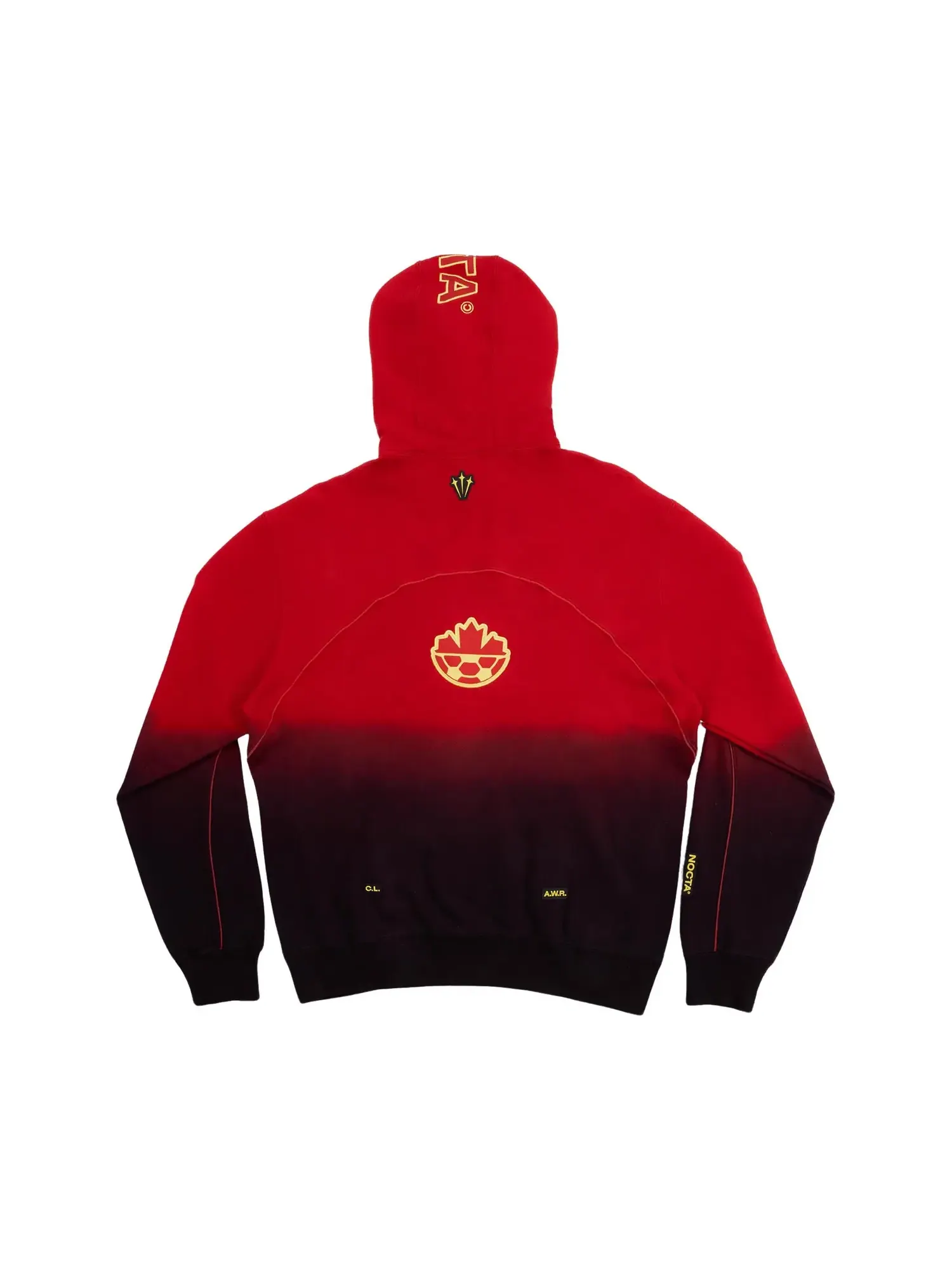 Худи Nike Canada x NOCTA O Can Fleece Cs — изображение 2 из 2, красный