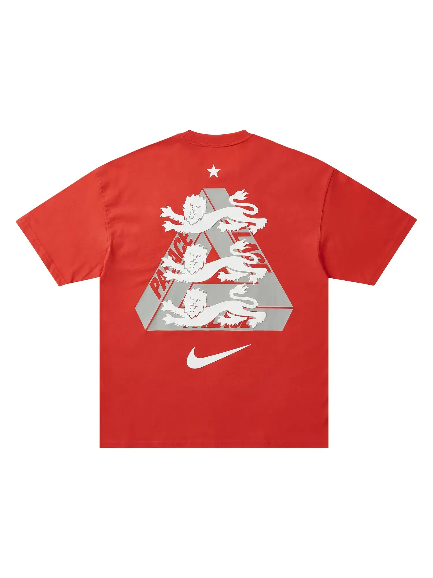 Футболка сборной Англии Palace x Nike — изображение 2 из 2, красный