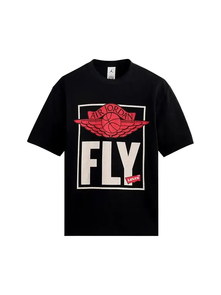 Футболка с коротким рукавом Air Jordan x Levi's — изображение 1 из 1, черный