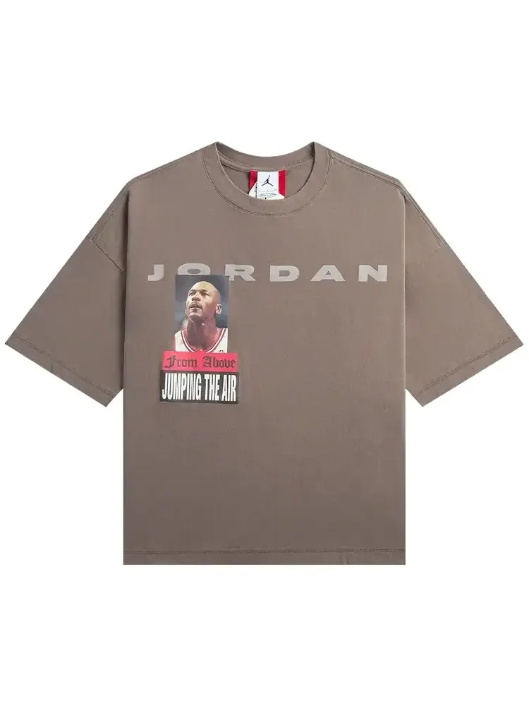 Футболка Air Jordan MJ IH Above с коротким рукавом, цвет «Cave Stone» — изображение 1 из 2