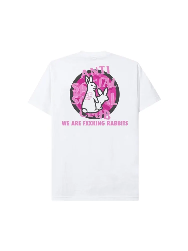 Футболка Anti Social Social Club x FR2 Intercontinental Tee 'White' — изображение 2 из 2, белый