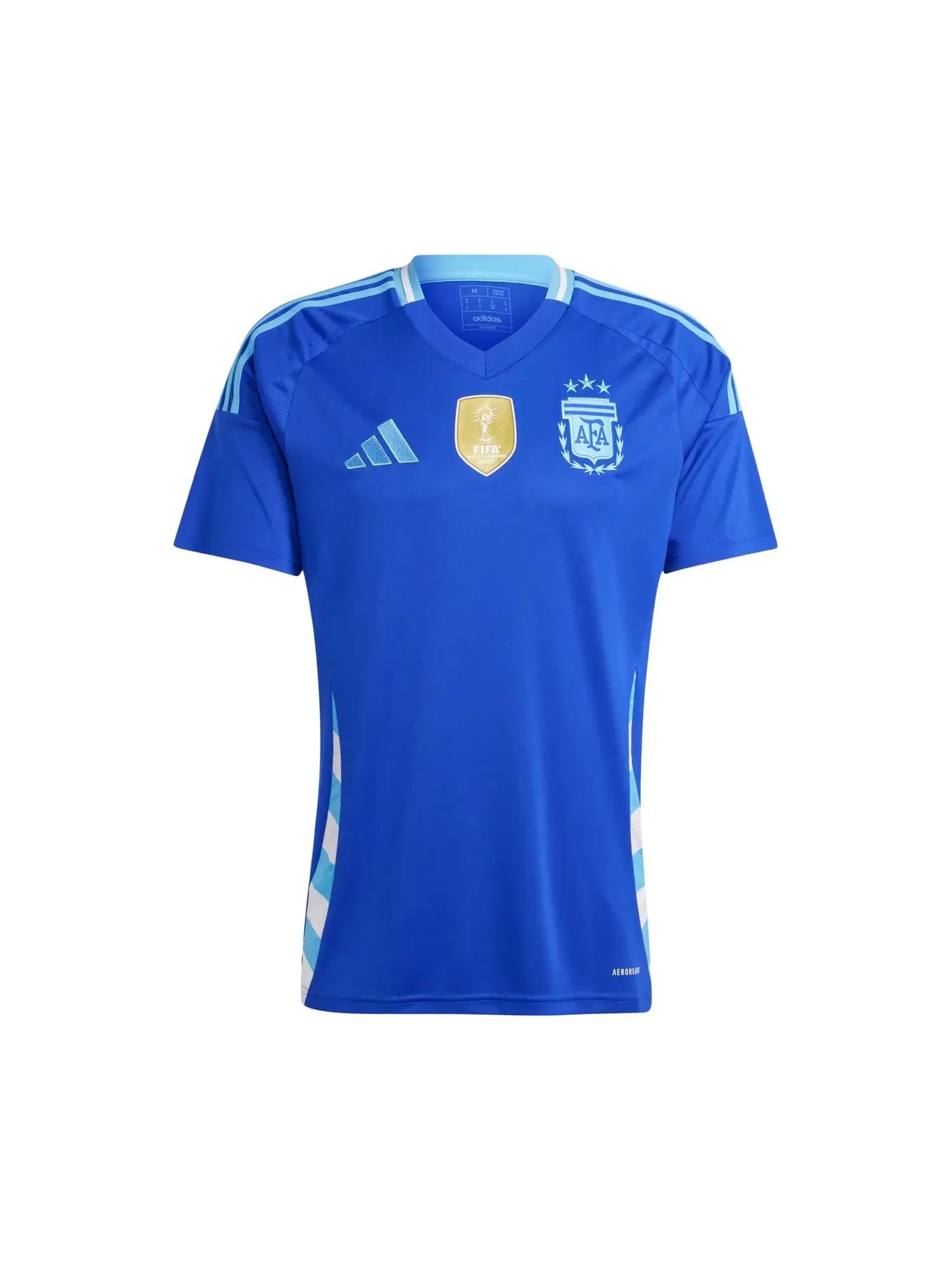 Выездная футболка сборной Аргентины Adidas №24 — изображение 1 из 2, синий/синий