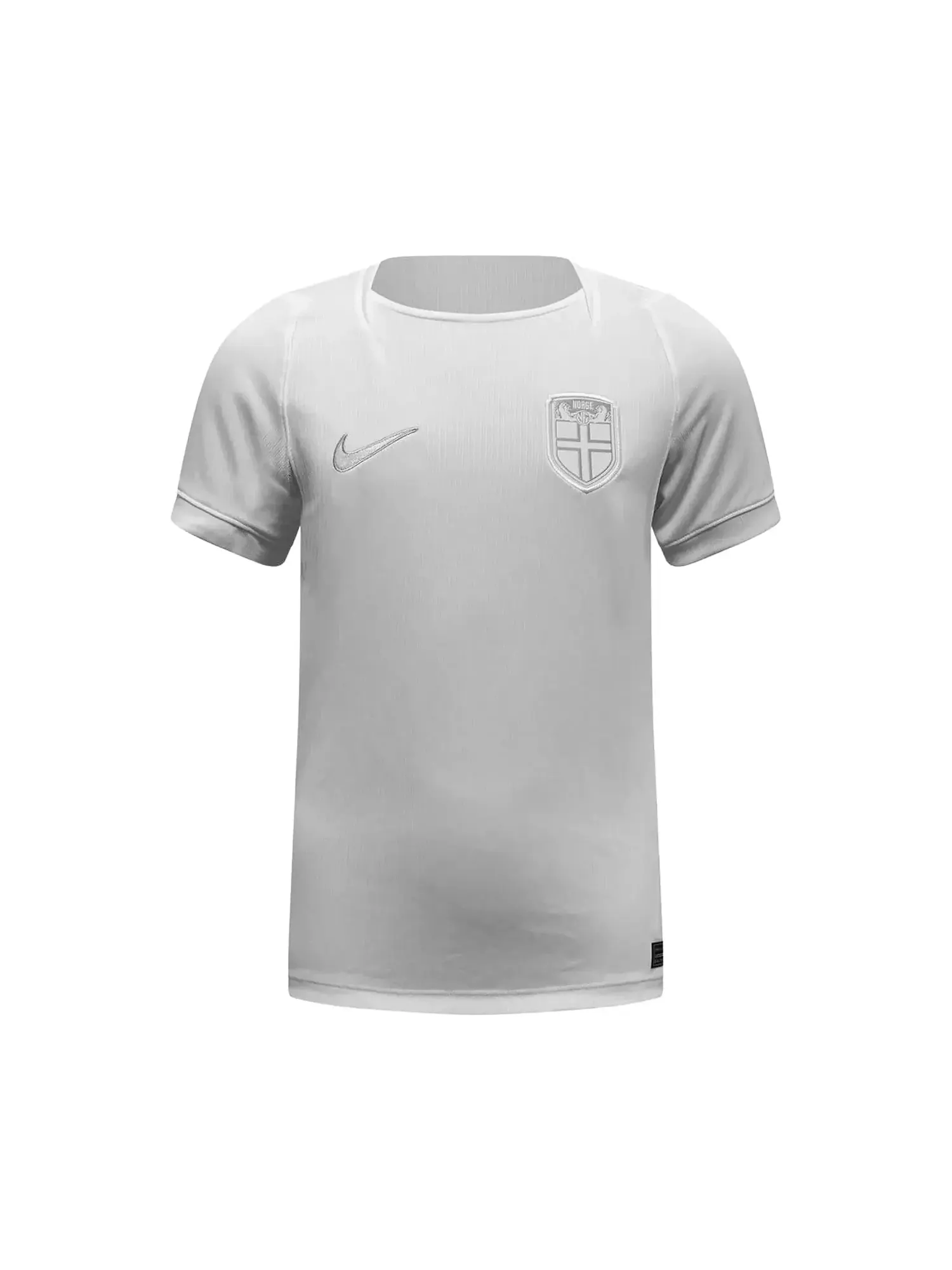 Футболка Nike Norway 2026 Stadium Third Dri-Fit Replica — изображение 1 из 1, белый/платиновый/белый