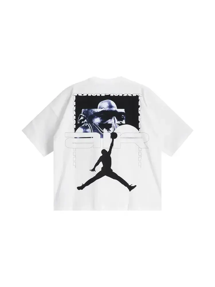 Футболка с коротким рукавом Air Jordan Jumpman — изображение 2 из 2, белый