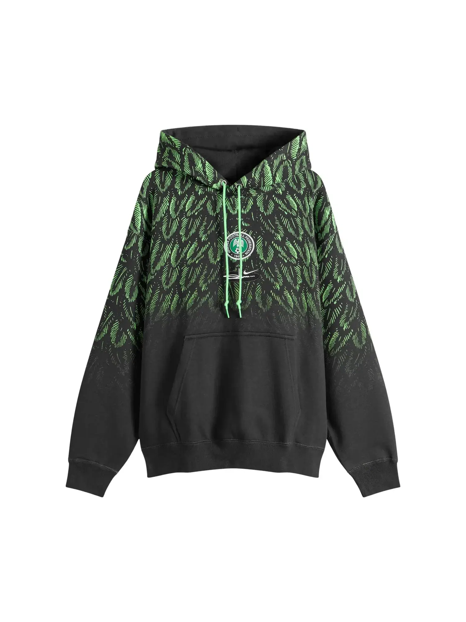 Худи Nike Nigeria x Slawn Fleece — изображение 1 из 1, черный