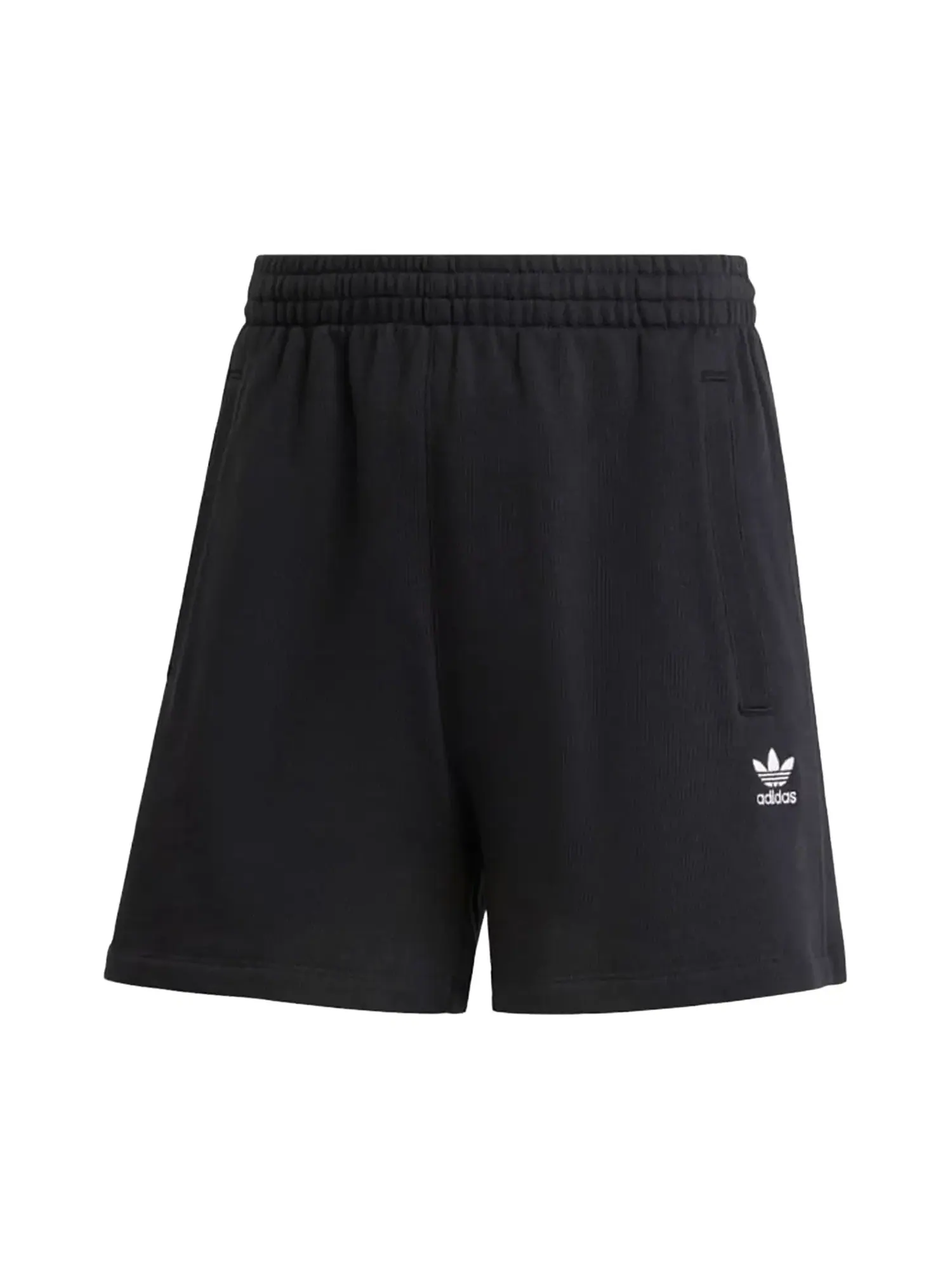 Шорты Adidas Essentials из французского махрового трикотажа — изображение 1 из 1, черный