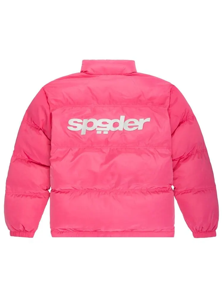 Куртка Sp5der 5Star Puffer Jacket Pink — изображение 2 из 2, розовый