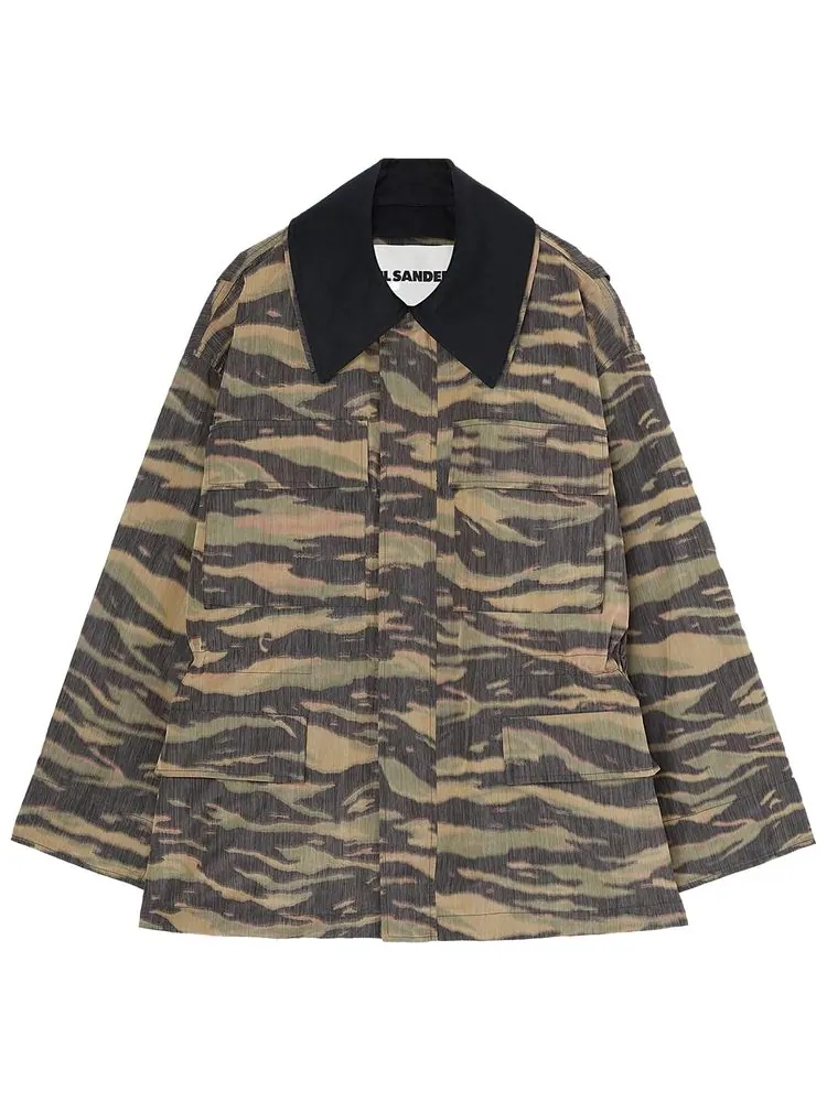 Куртка Jil Sander Camouflage Field Jacket 'Multicolor' — мульти