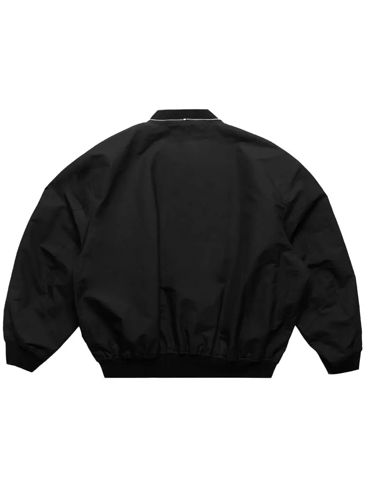 Куртка Jil Sander Zipped Bomber Jacket 'Black' — изображение 2 из 2, черный