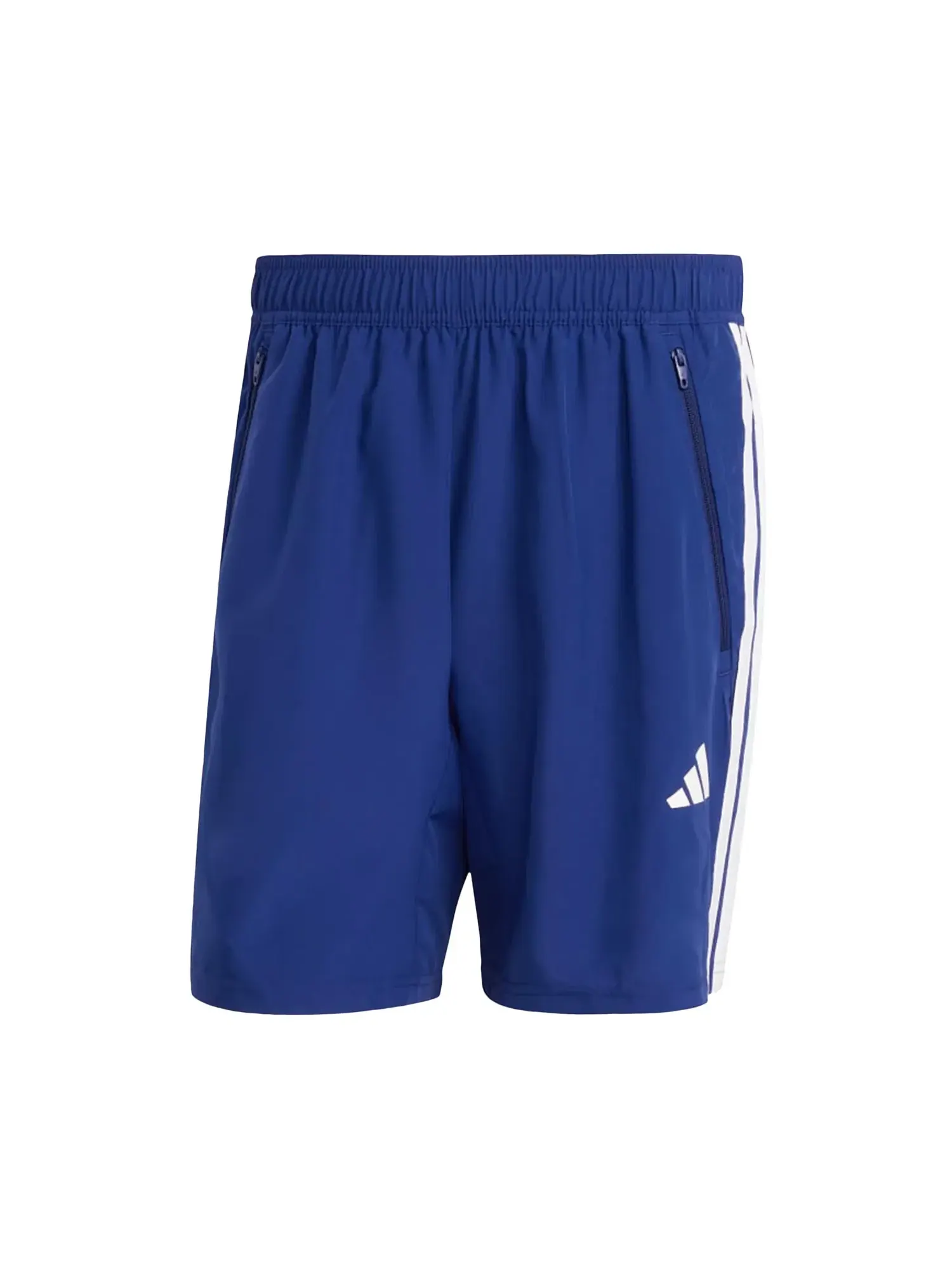 Тканые шорты Adidas Essentials с тремя полосками — изображение 1 из 1, синий