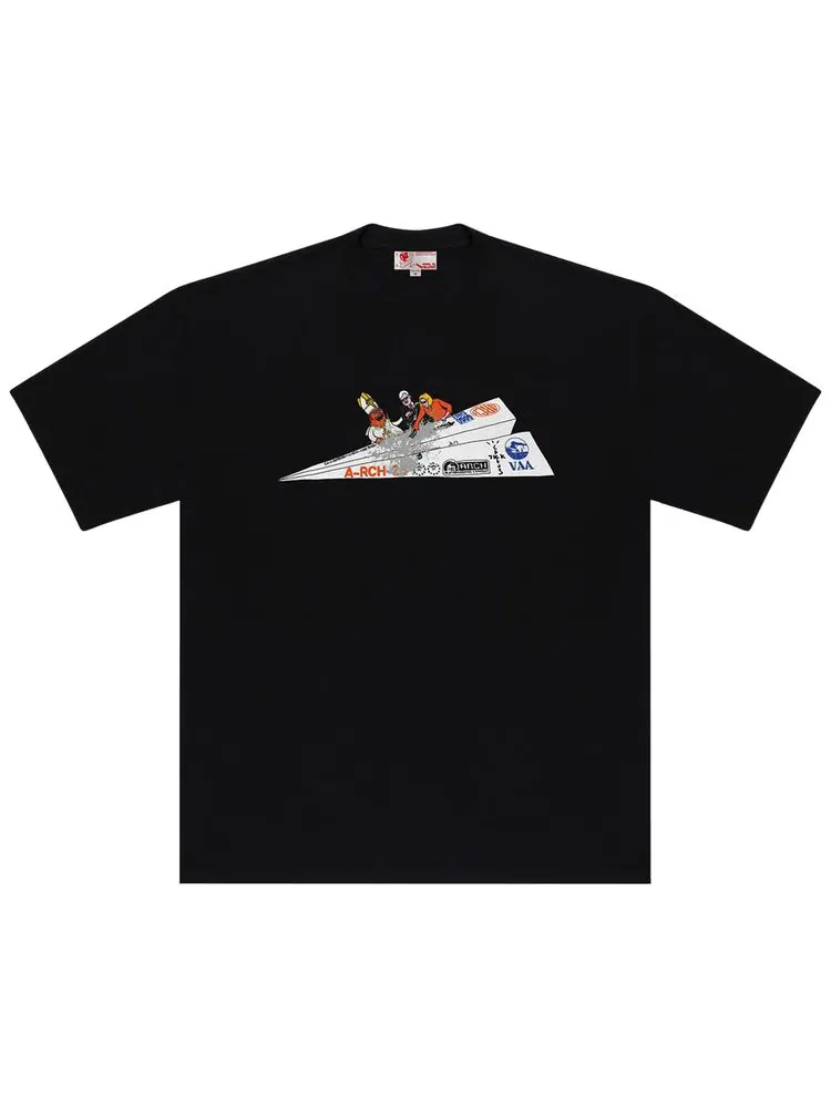 Футболка Cactus Jack от Travis Scott x Virgil Abloh x ARCH Paper Plane, цвет Cactus Jack by Travis Scott — изображение 1 из 2