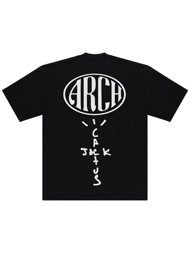 Футболка Cactus Jack от Travis Scott x Virgil Abloh x ARCH Paper Plane, цвет Cactus Jack by Travis Scott — изображение 2 из 2