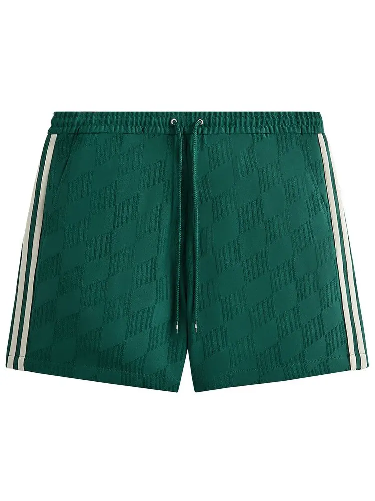 Шорты Kith For Adidas Football Jacquard Short — изображение 1 из 1, зеленый