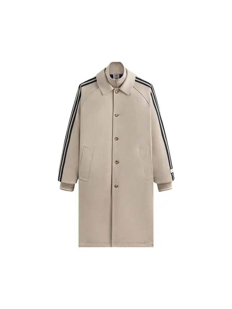 Пальто Kith For Adidas Football Hybrid Trench Coat — изображение 1 из 1, бежевый