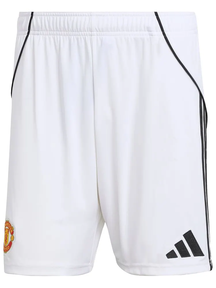 Домашние шорты Adidas Manchester United сезона 25/26 — изображение 1 из 1, белый