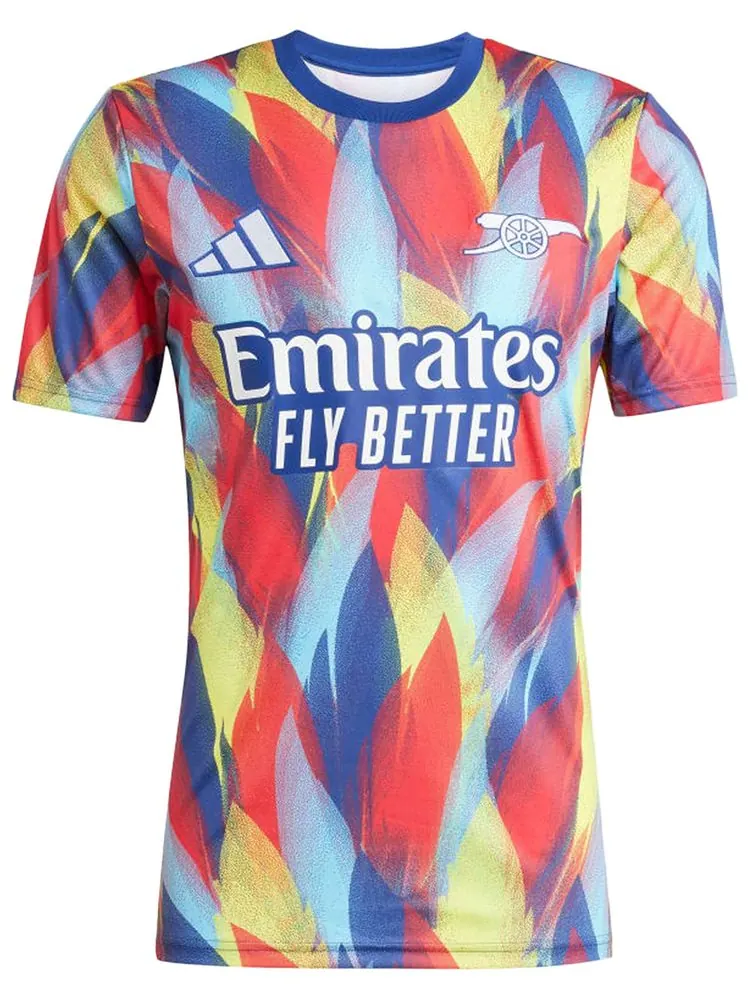 Предматчевая футболка Adidas «Арсенал» сезона 25/26 — изображение 1 из 2