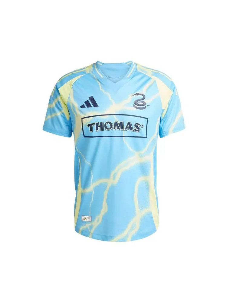 Джерси Adidas Philadelphia Union 25/26 Away Authentic Jersey 'Semi Blue Burst' — изображение 1 из 1, синий