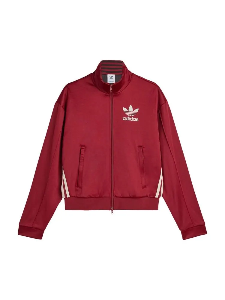 Топ adidas x Wales Bonner Track Top Collegiate Burgundy — изображение 1 из 2, красный