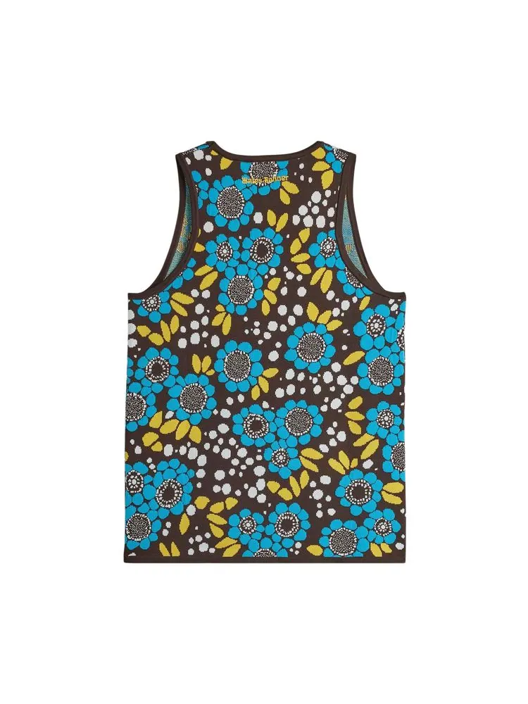 Жилет Adidas x Wales Bonner Knit Floral — изображение 2 из 6, разноцветный