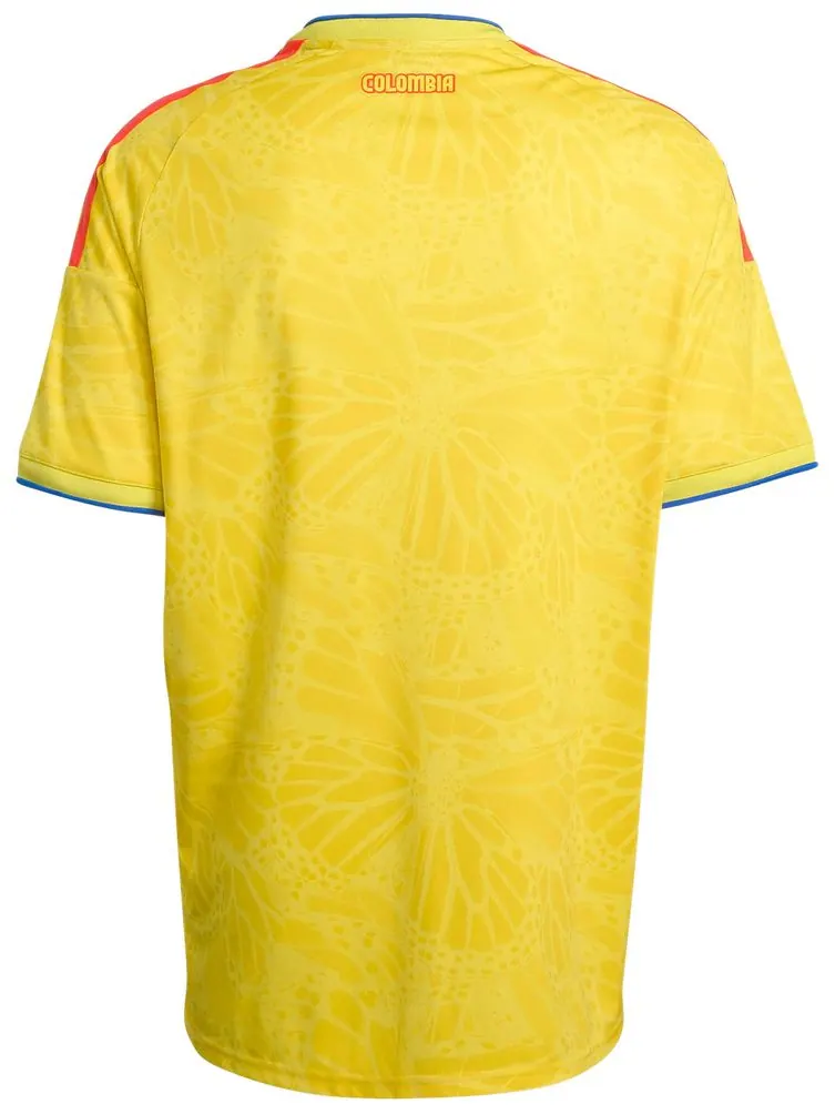 Домашняя футболка Adidas Colombia 26 — изображение 2 из 2, желтый
