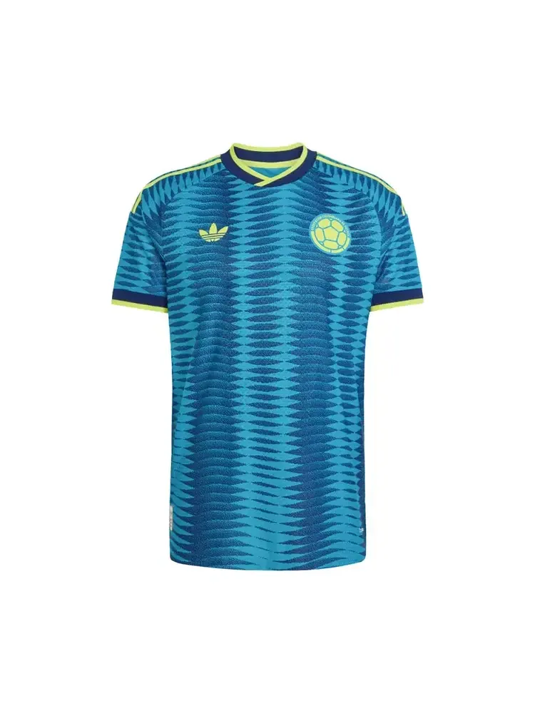 Футболка джерси Adidas Colombia 26 Away Authentic — изображение 1 из 1, синий