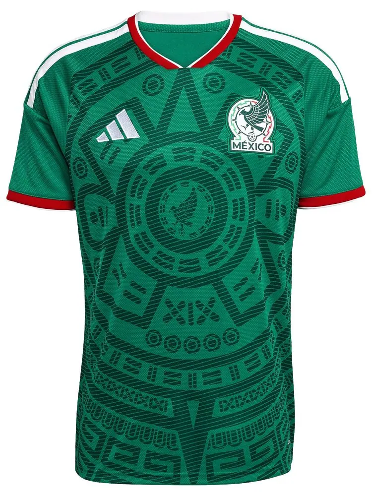Домашняя футболка Adidas Mexico 26 — изображение 1 из 2, зеленый