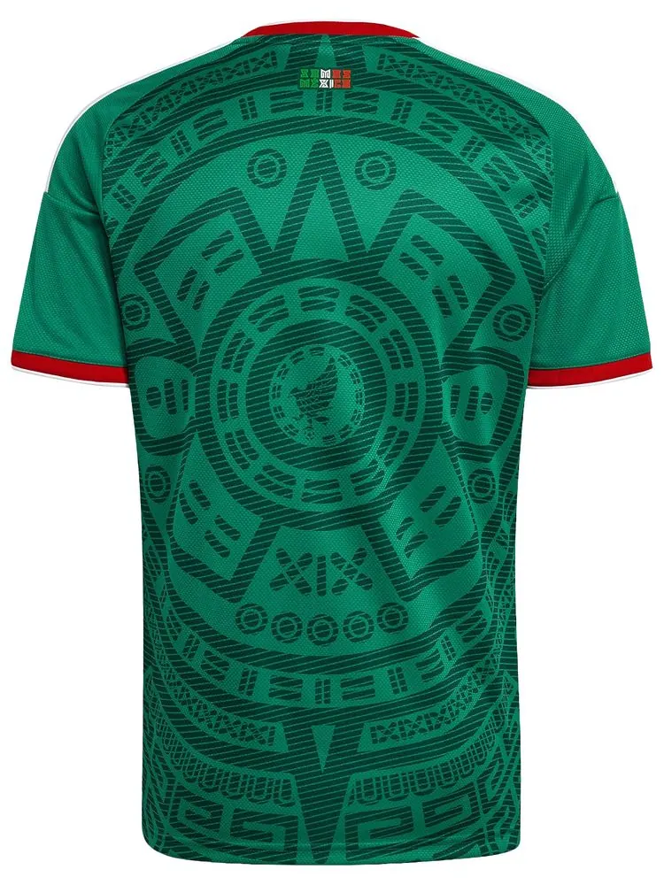 Домашняя футболка Adidas Mexico 26 — изображение 2 из 2, зеленый
